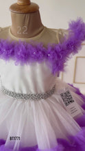 Load and play video in Gallery viewer, BT1771 Lilac Fairy Tale Ruffle Dress for Little Charms
