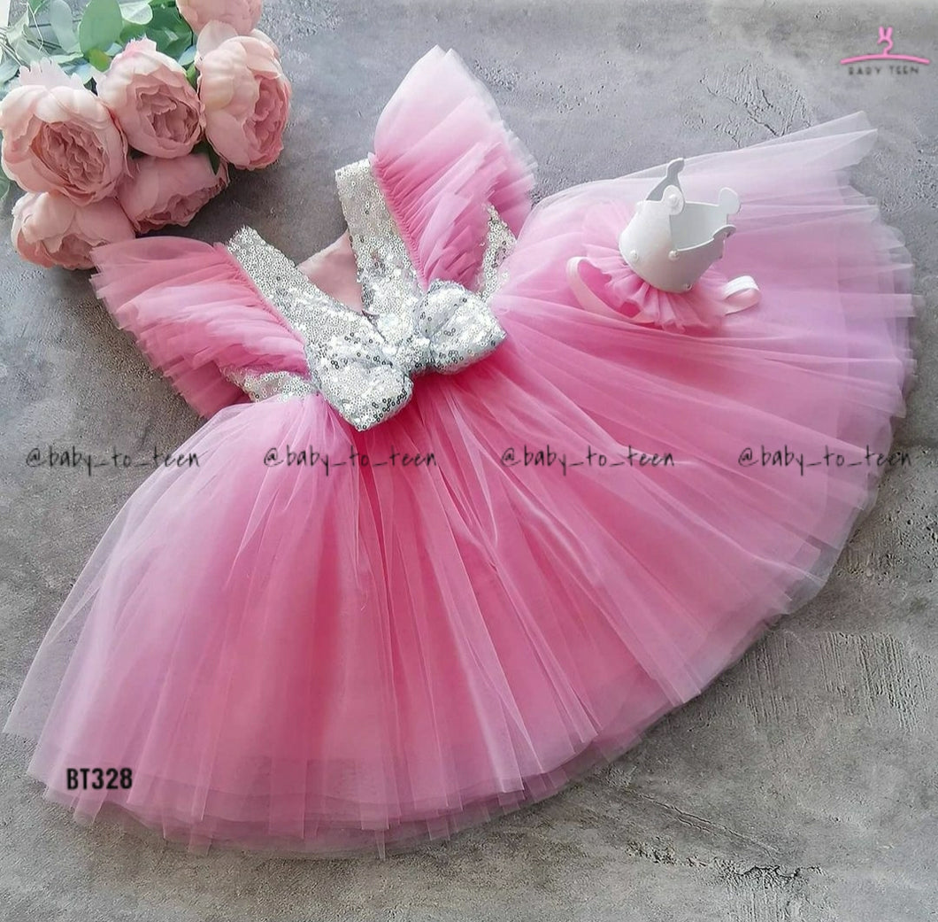 BT328 Pink Frock