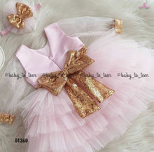 Load image into Gallery viewer, BT360 Pink Sequins Frock
