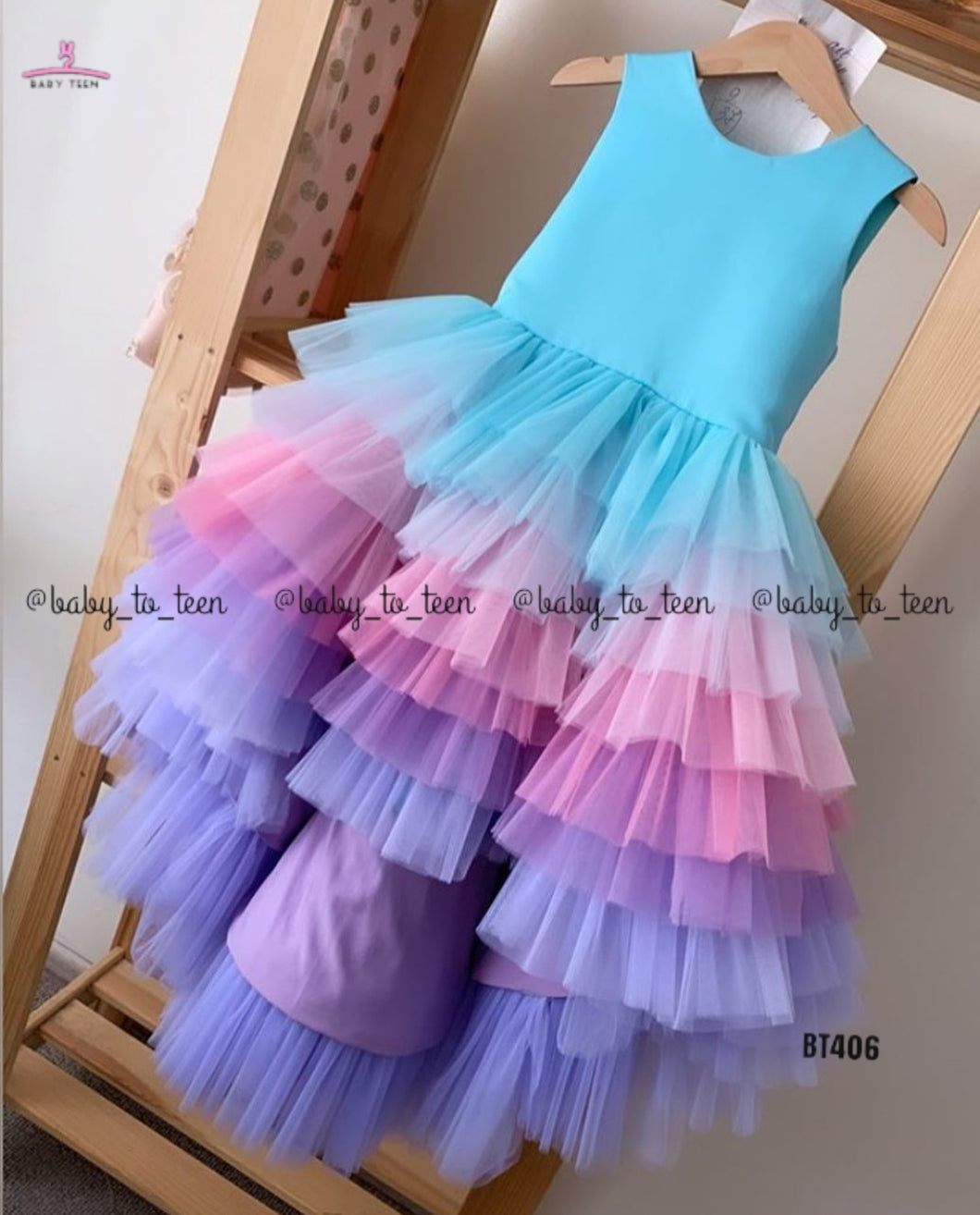 BT406 Multicolour Frock