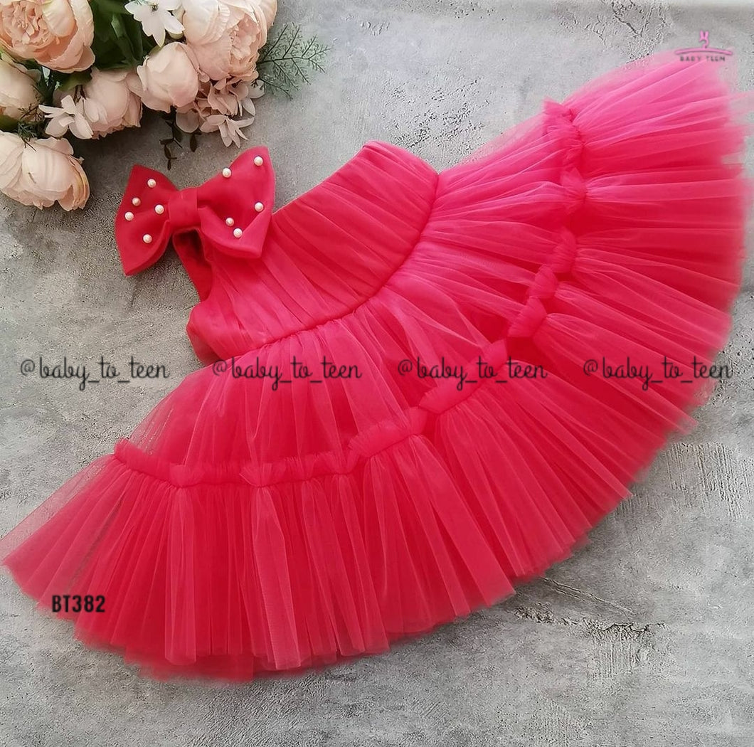 BT382 Hotpink Frock