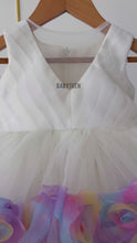 Load and play video in Gallery viewer, BT1392 Pastal Flower Theme  Birthday Gown
