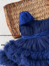 Load image into Gallery viewer, BT724 Designer  One Shoulder Frock for Birthday Girls
