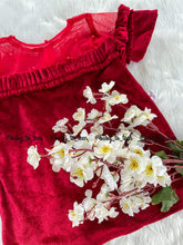 Load image into Gallery viewer, BT468Velvet Aline Frock
