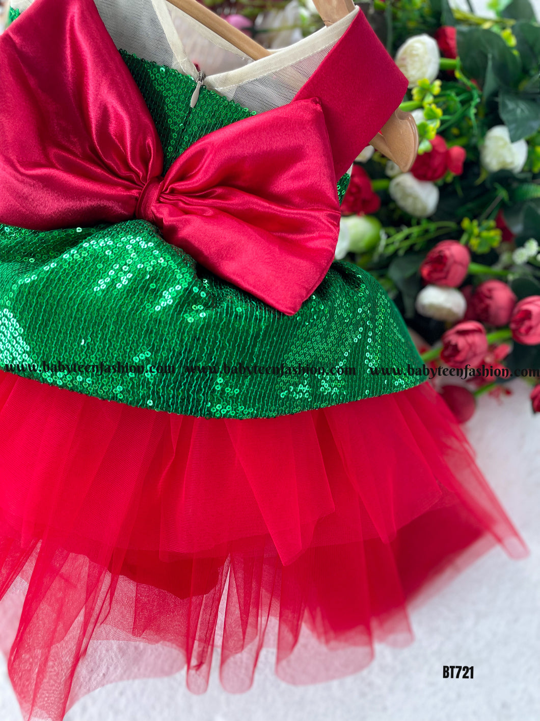 BT721 Christmas Frock