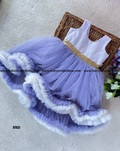 Load image into Gallery viewer, BT832 Ruffle HighLow Party Wear Frock

