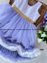 Load image into Gallery viewer, BT832 Ruffle HighLow Party Wear Frock
