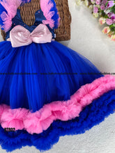 Load image into Gallery viewer, BT802 Pink Blue Fusion Frock
