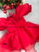 Load image into Gallery viewer, BT836 Organza Semi Party Wear Frock
