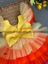 Load image into Gallery viewer, BT541 Sunset Theme Birthday Frock
