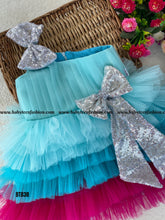 Load image into Gallery viewer, BT838 Multi Layer Frill Birthday Frock
