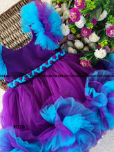 Load image into Gallery viewer, BT1339 Vibrant Violet Frolic Dress - A Whirl of Delight
