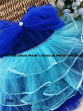 Load image into Gallery viewer, BT1092 Shades Of Blue Frock
