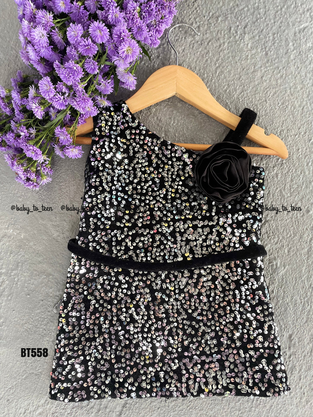 BT558 Sequins Frock
