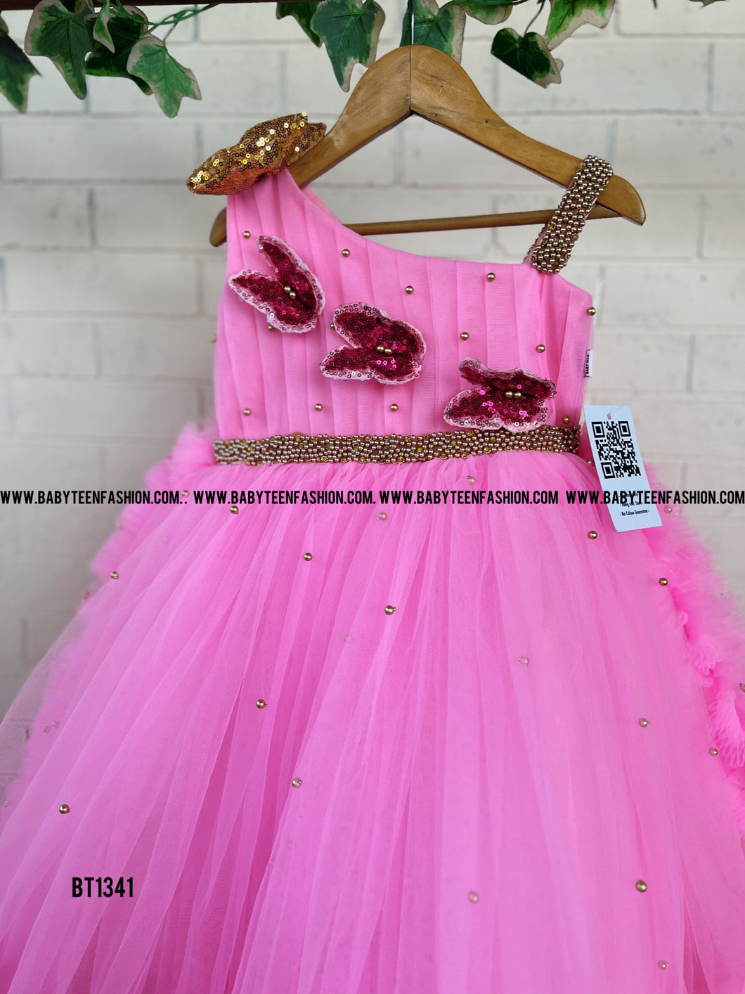 BT1341 Butterfly Theme Tail Birthday Dress