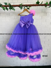 Load image into Gallery viewer, BT1342 Violet Vogue - Baby&#39;s Posh Party Dress
