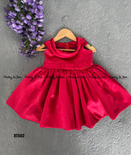 Load image into Gallery viewer, BT562 Premium Satin Party Wear Frock

