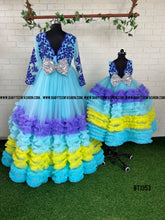 Load image into Gallery viewer, BT1353 Luxury Party Designer wear Birthday dress
