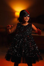 Load image into Gallery viewer, BT301 Designer Party wear Sequence Frock for Girls
