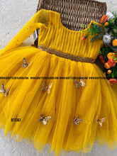 Load image into Gallery viewer, BT1361 Golden Sunbeam Dress - Your Little Ray of Sunshine
