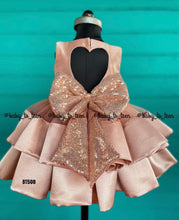 Load image into Gallery viewer, BT508 Sequins Party wear Frock for Birthday Girls
