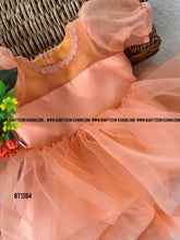 Load image into Gallery viewer, BT1364 Semi Party Wear Organza Frock
