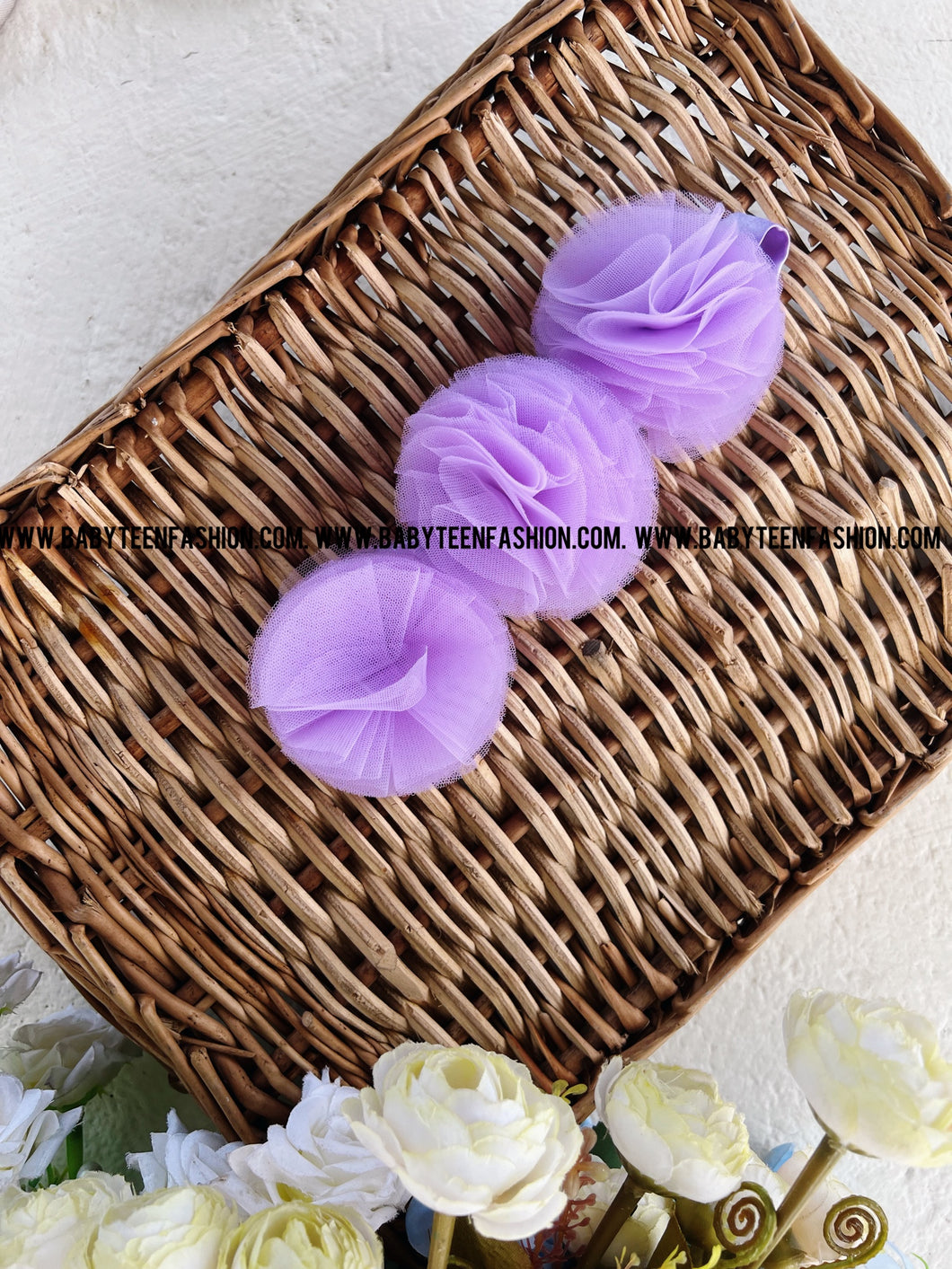 Hairclip with Flower