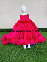 Load image into Gallery viewer, BT1106 Longtail Heavy Party wear Frock For Birthday
