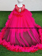 Load image into Gallery viewer, BT1106 Longtail Heavy Party wear Frock For Birthday
