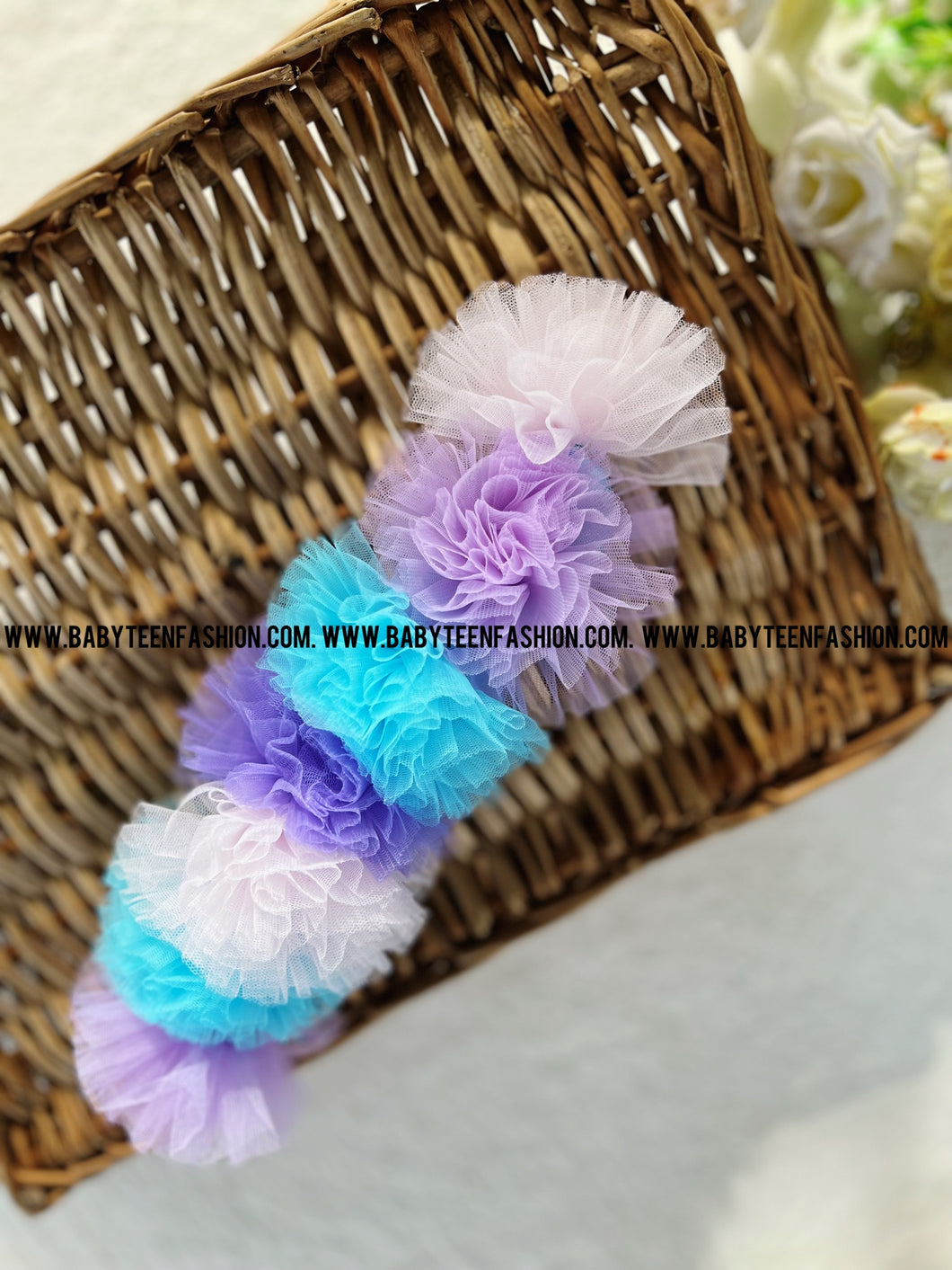 Hairclip with flower