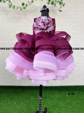 Load image into Gallery viewer, BT1116 Crinoline Multicolour Frock
