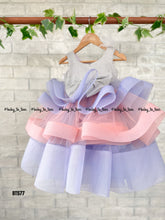 Load image into Gallery viewer, BT577 Partywear Bling Frock with Bouncy Skirting
