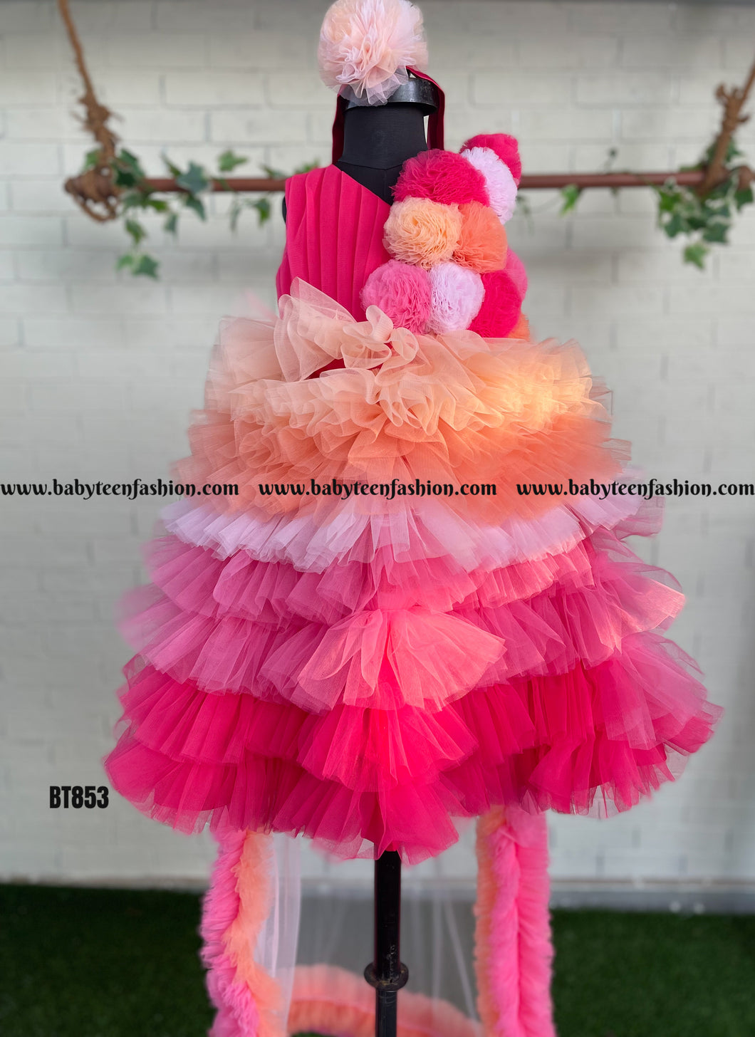 BT852 Longtail Gown