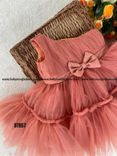 Load image into Gallery viewer, BT857 Sunset Blush Party Frock  Where Joy Meets Style

