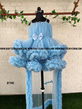 Load image into Gallery viewer, BT1146 Long Trail Birthday Dress for Girls
