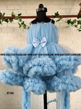 Load image into Gallery viewer, BT1146 Long Trail Birthday Dress for Girls
