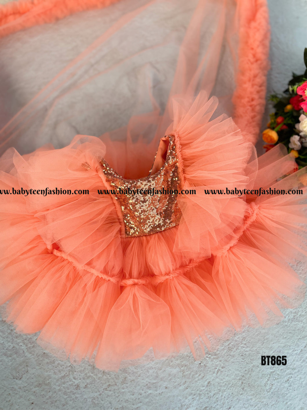 BT865 Sparkling Princess Party Dress