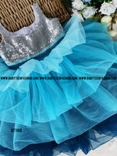 Load image into Gallery viewer, BT1149 Sequins Frock for Birthday Party
