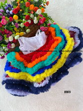 Load image into Gallery viewer, BT873 Rainbow colour frock

