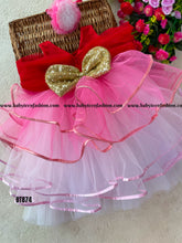 Load image into Gallery viewer, BT874 Blushing Pink Princess - Festive Baby Dress
