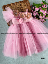 Load image into Gallery viewer, BT889 Blush Blossom Dress Twirl in a Garden of Delicate Pink
