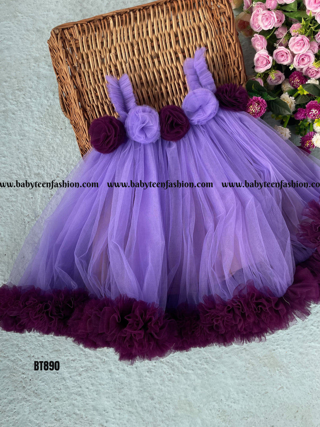 BT890 Lavender Frock