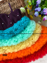 Load image into Gallery viewer, BT892 Rainbow Theme Designer Birthday Frock
