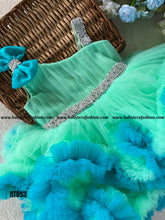 Load image into Gallery viewer, BT893 Double Ruffle  birthday Dress
