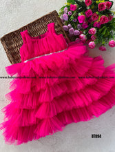 Load image into Gallery viewer, BT894 Fuchsia Fantasy - Party Dress for Little Trendsetters
