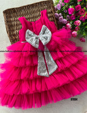 Load image into Gallery viewer, BT894 Fuchsia Fantasy - Party Dress for Little Trendsetters
