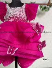 Load image into Gallery viewer, BT903 Luxury Partywear Butterfly Theme Frock
