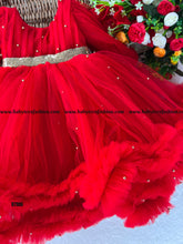 Load image into Gallery viewer, BT906 Double Ruffle Full Sleeves Frock
