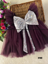 Load image into Gallery viewer, BT908 Majestic Plum Princess Gown
