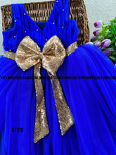 Load image into Gallery viewer, BT919 Sapphire Sparkle Party Gown

